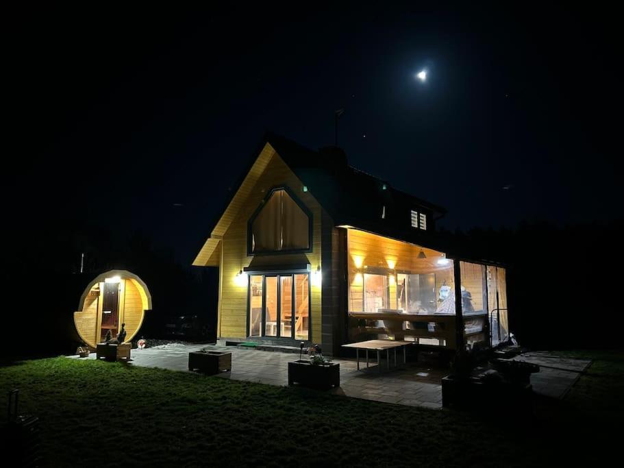 Dom Male Mazury Villa Drozdowo Ngoại thất bức ảnh